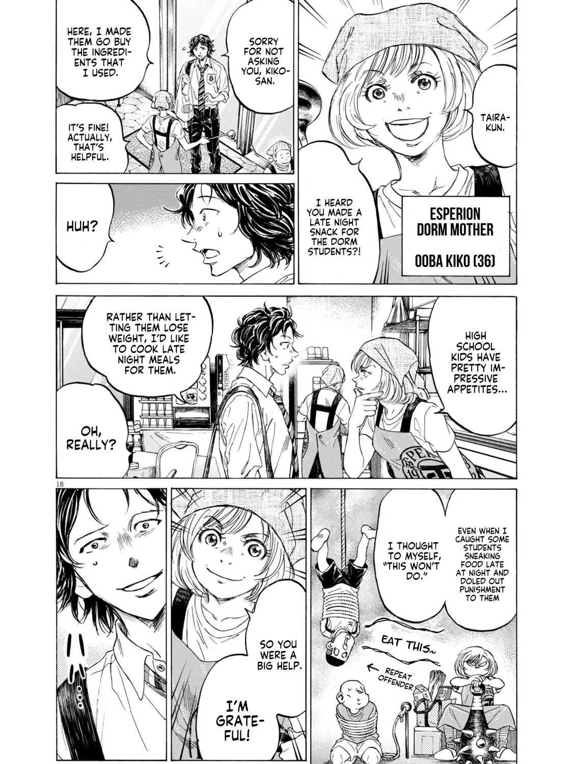 Ao Ashi Midnight Dinner Chapter 1 page 34 - 