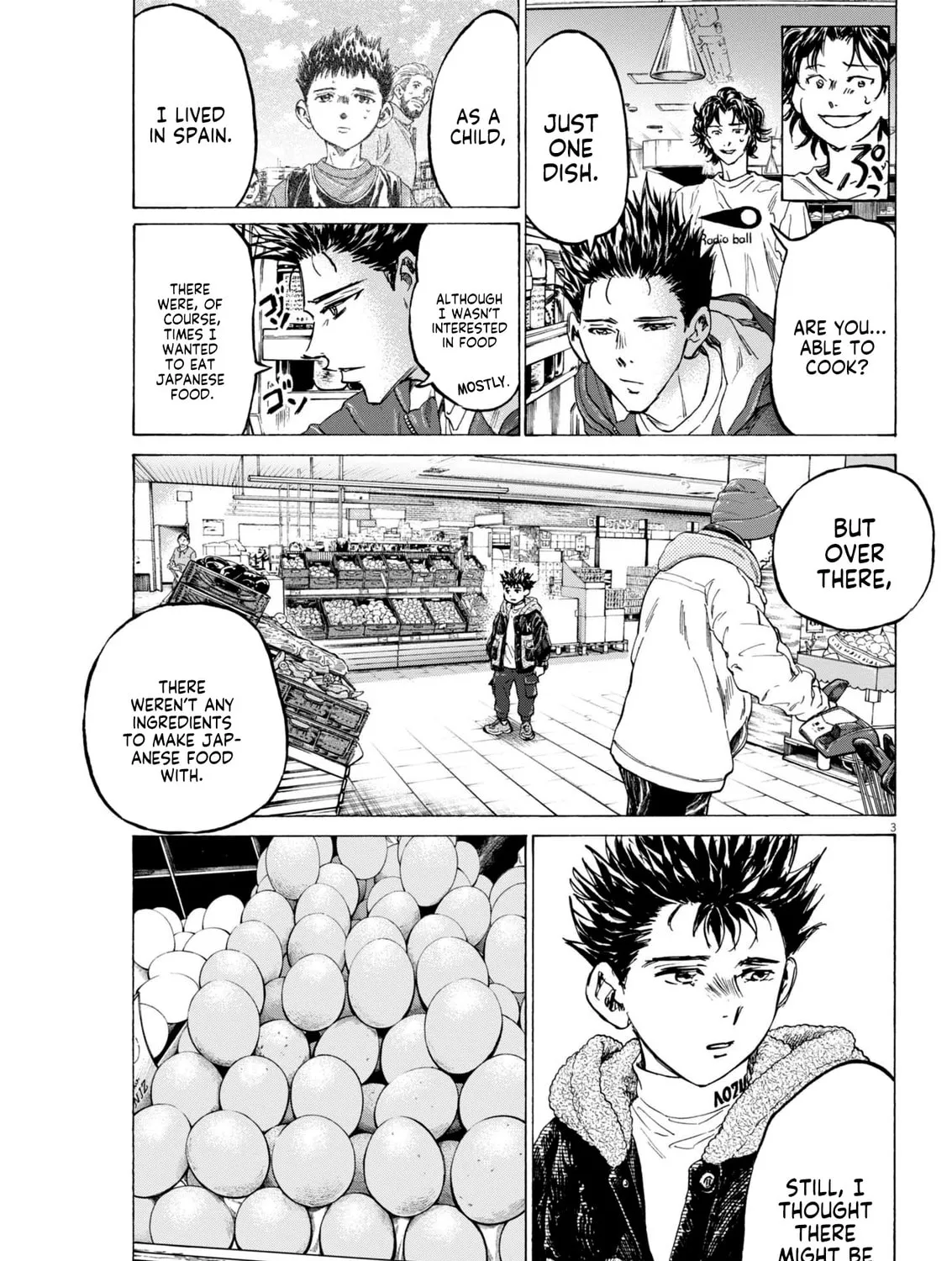 Ao Ashi Midnight Dinner Chapter 2 page 6 - 