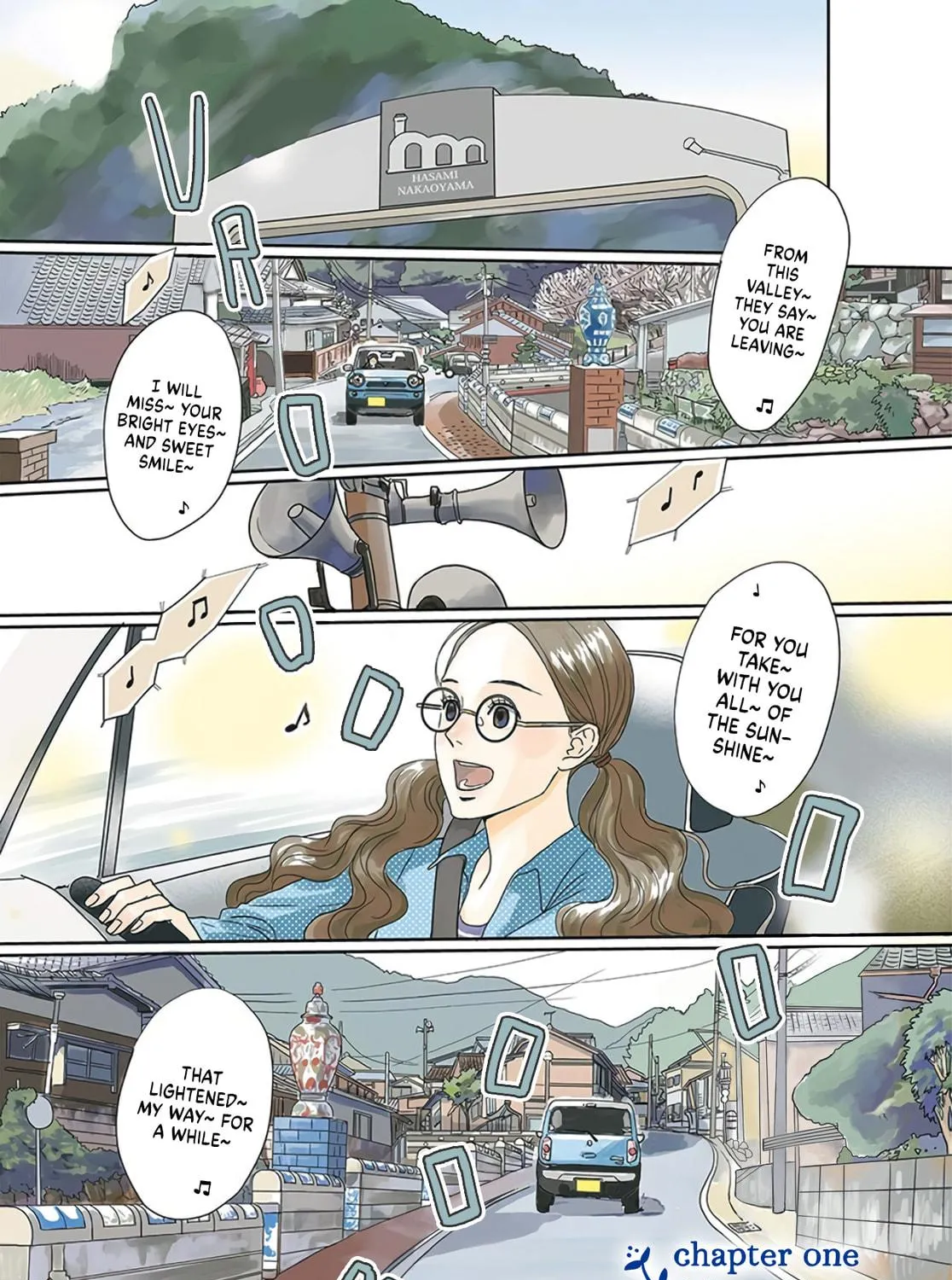 Ao no Hana Utsuwa no Mori Chapter 1 page 9 - 