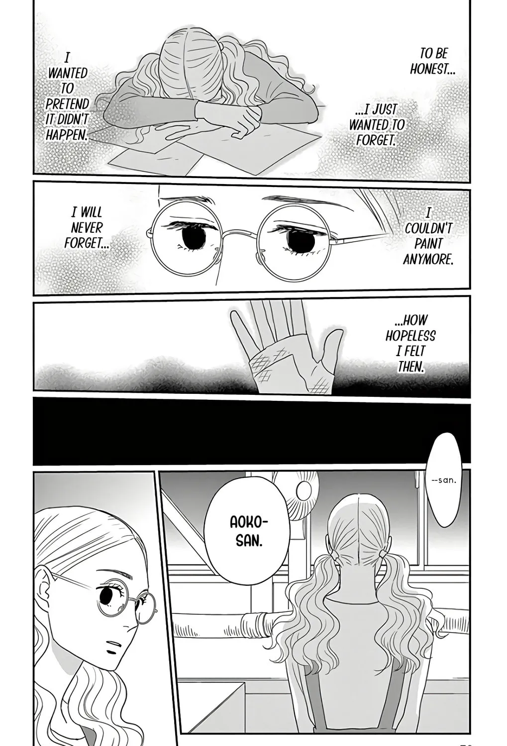 Ao no Hana Utsuwa no Mori Chapter 12 page 57 - 