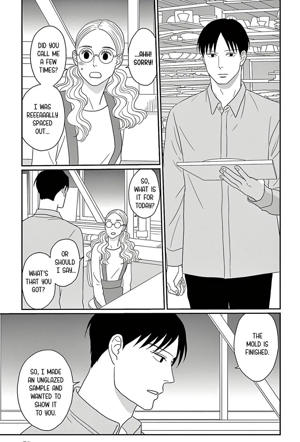 Ao no Hana Utsuwa no Mori Chapter 12 page 59 - 