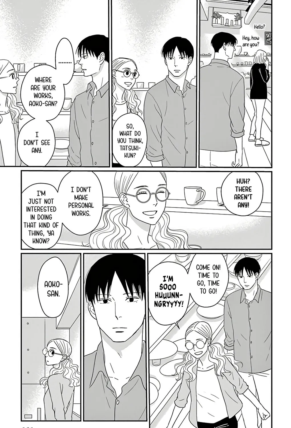 Ao no Hana Utsuwa no Mori Chapter 14 page 33 - 