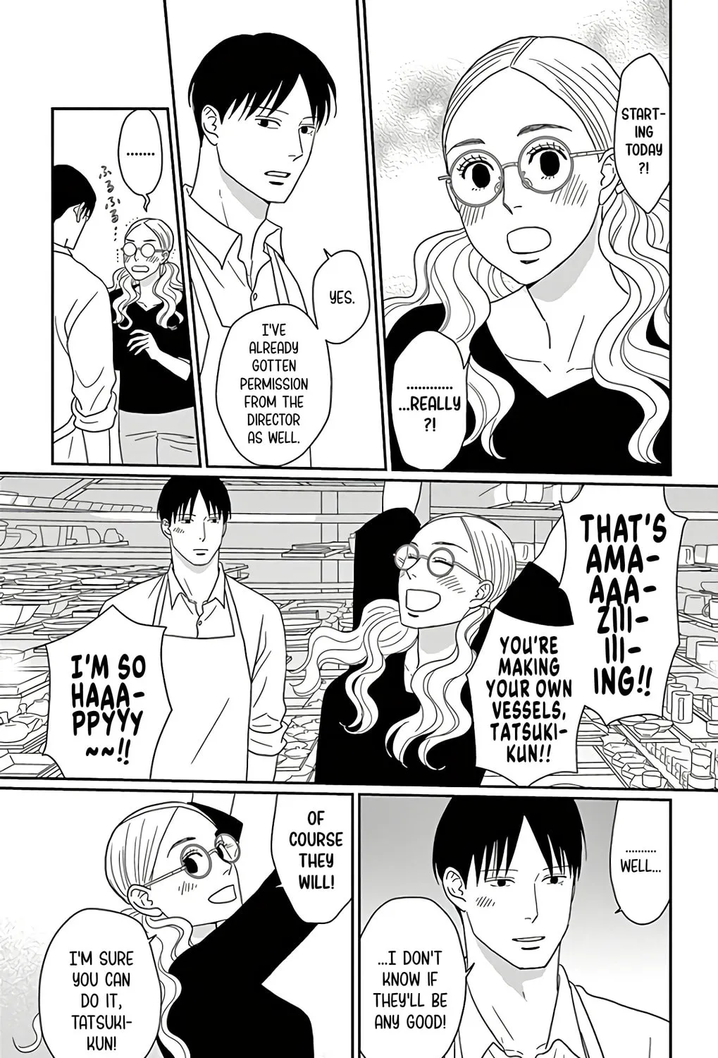 Ao no Hana Utsuwa no Mori Chapter 15 page 45 - 