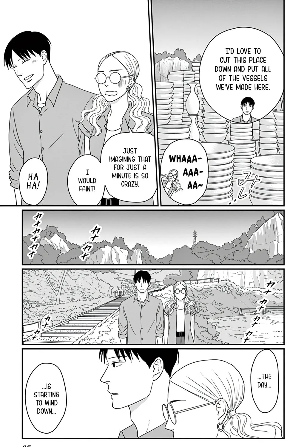 Ao no Hana Utsuwa no Mori Chapter 21 page 75 - 