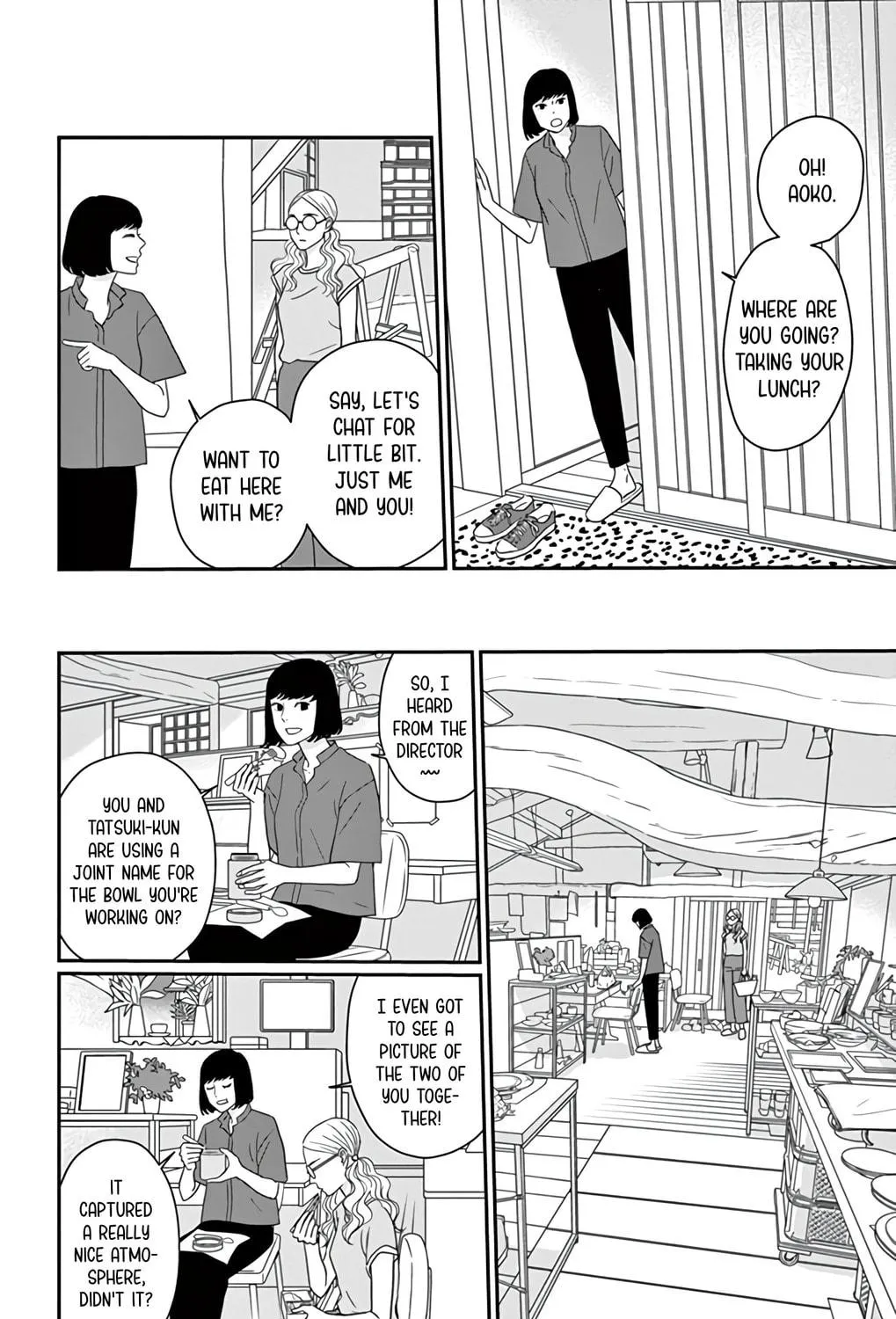 Ao no Hana Utsuwa no Mori Chapter 22 page 19 - 
