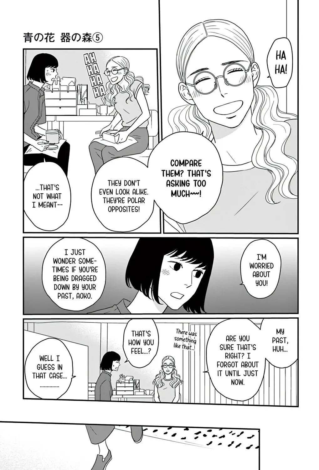 Ao no Hana Utsuwa no Mori Chapter 22 page 33 - 