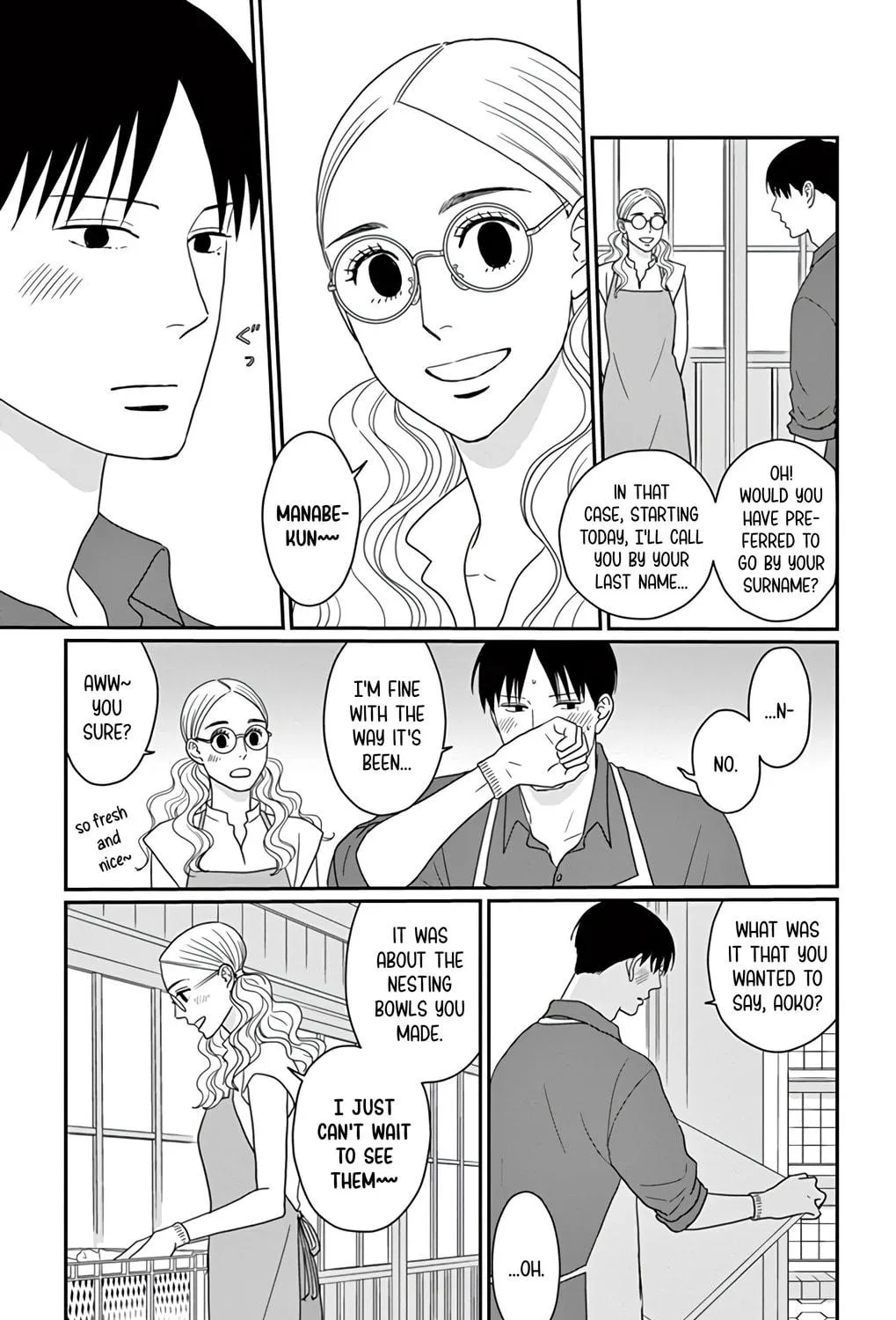 Ao no Hana Utsuwa no Mori Chapter 23 page 17 - 