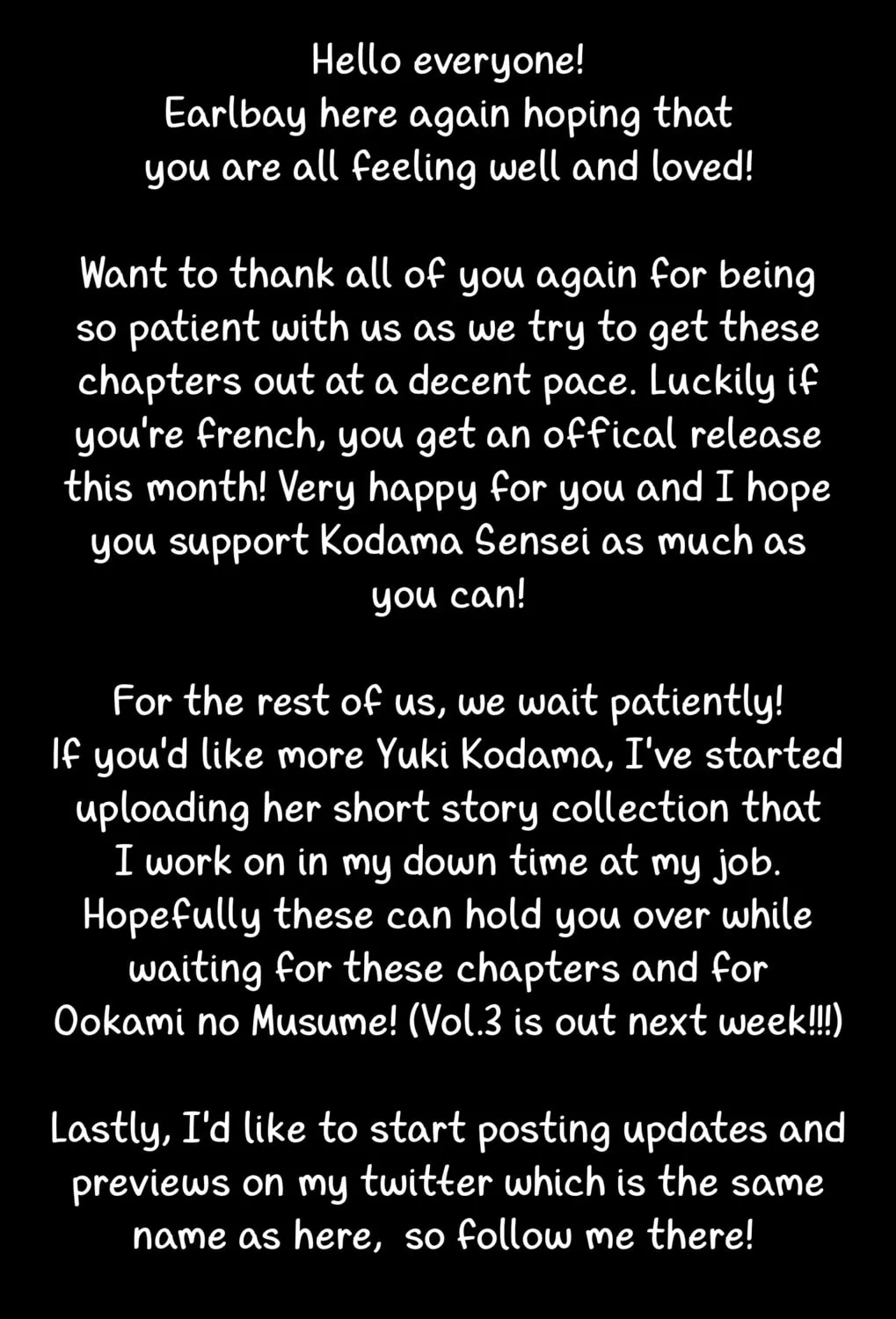 Ao no Hana Utsuwa no Mori Chapter 28 page 1 - 