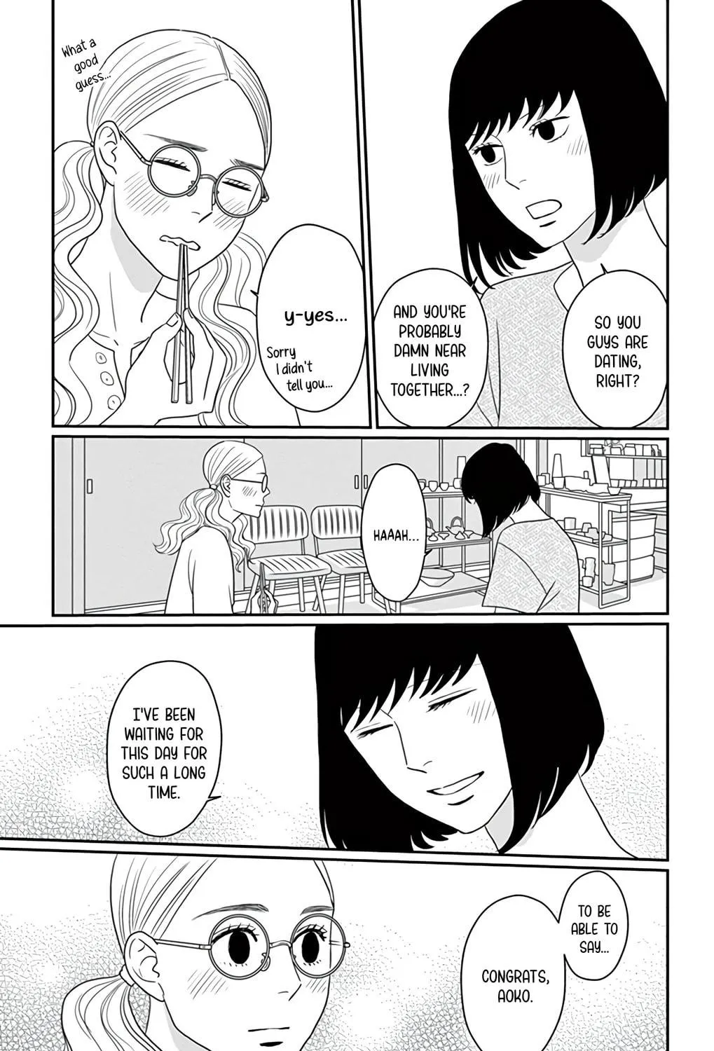 Ao no Hana Utsuwa no Mori Chapter 28 page 19 - 