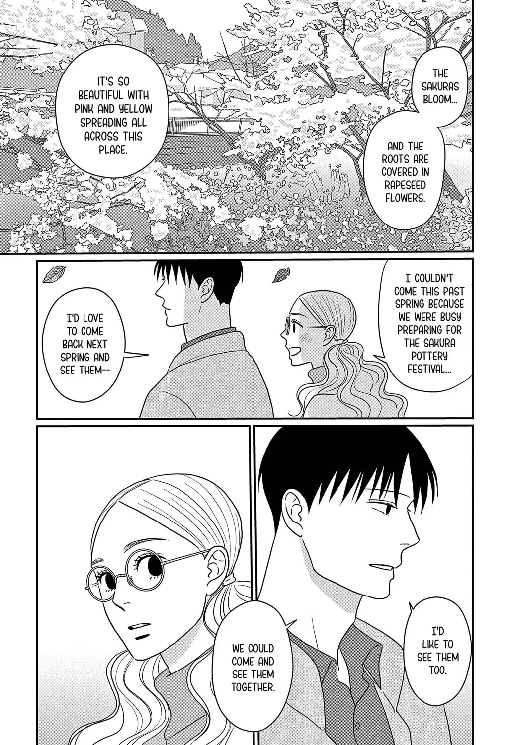 Ao no Hana Utsuwa no Mori Chapter 33 page 57 - 