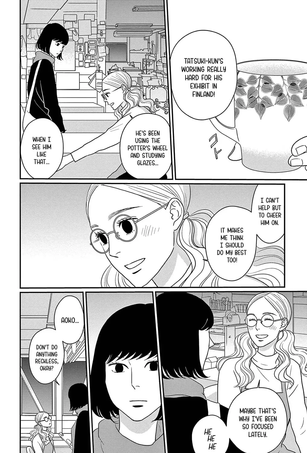 Ao no Hana Utsuwa no Mori Chapter 35 page 31 - 