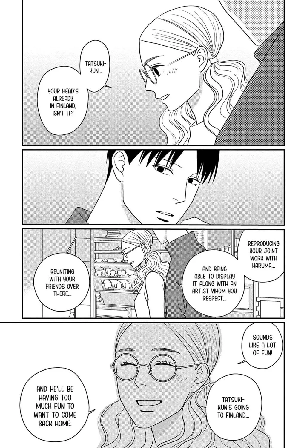 Ao no Hana Utsuwa no Mori Chapter 35 page 53 - 