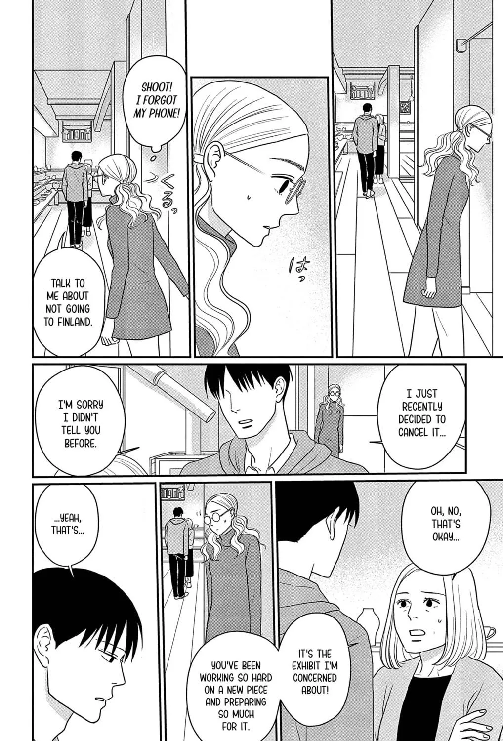 Ao no Hana Utsuwa no Mori Chapter 36 page 53 - 