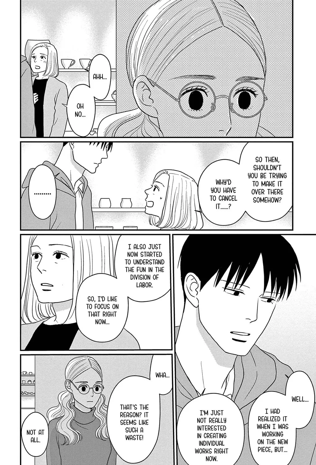 Ao no Hana Utsuwa no Mori Chapter 36 page 57 - 
