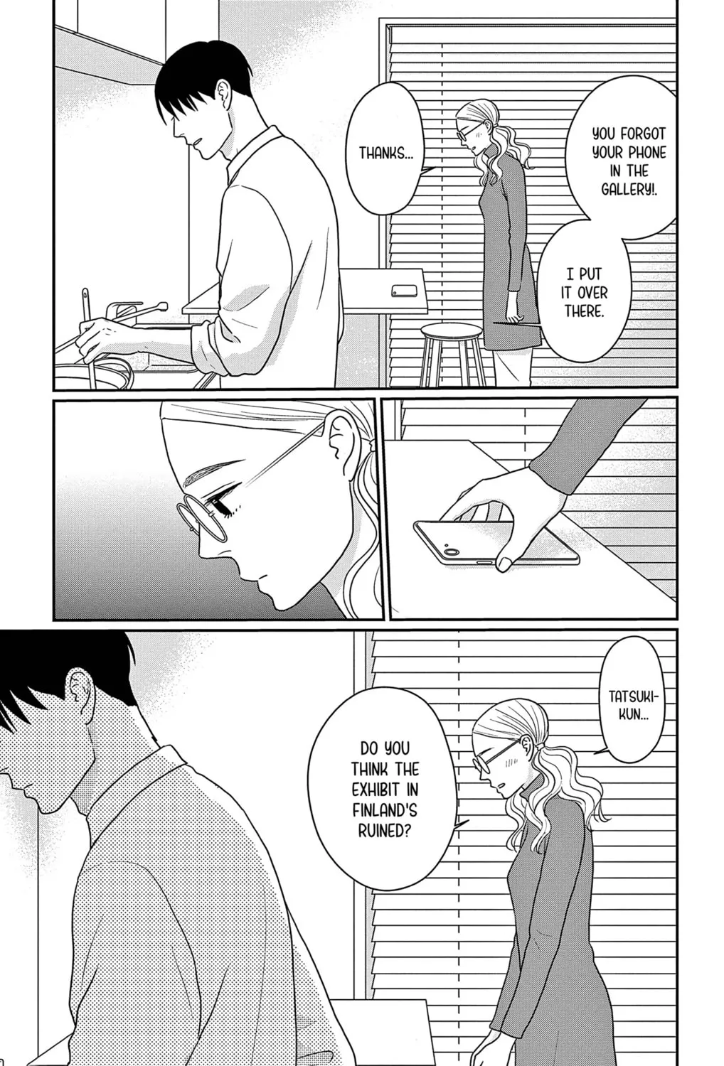 Ao no Hana Utsuwa no Mori Chapter 36 page 63 - 