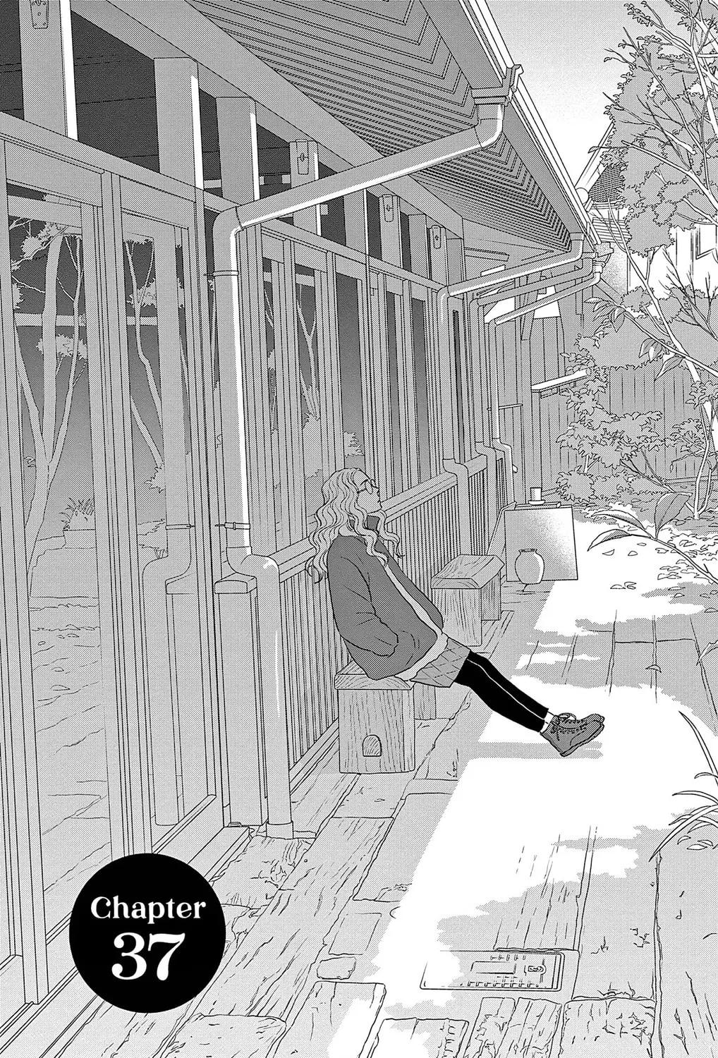 Ao no Hana Utsuwa no Mori Chapter 37 page 1 - 