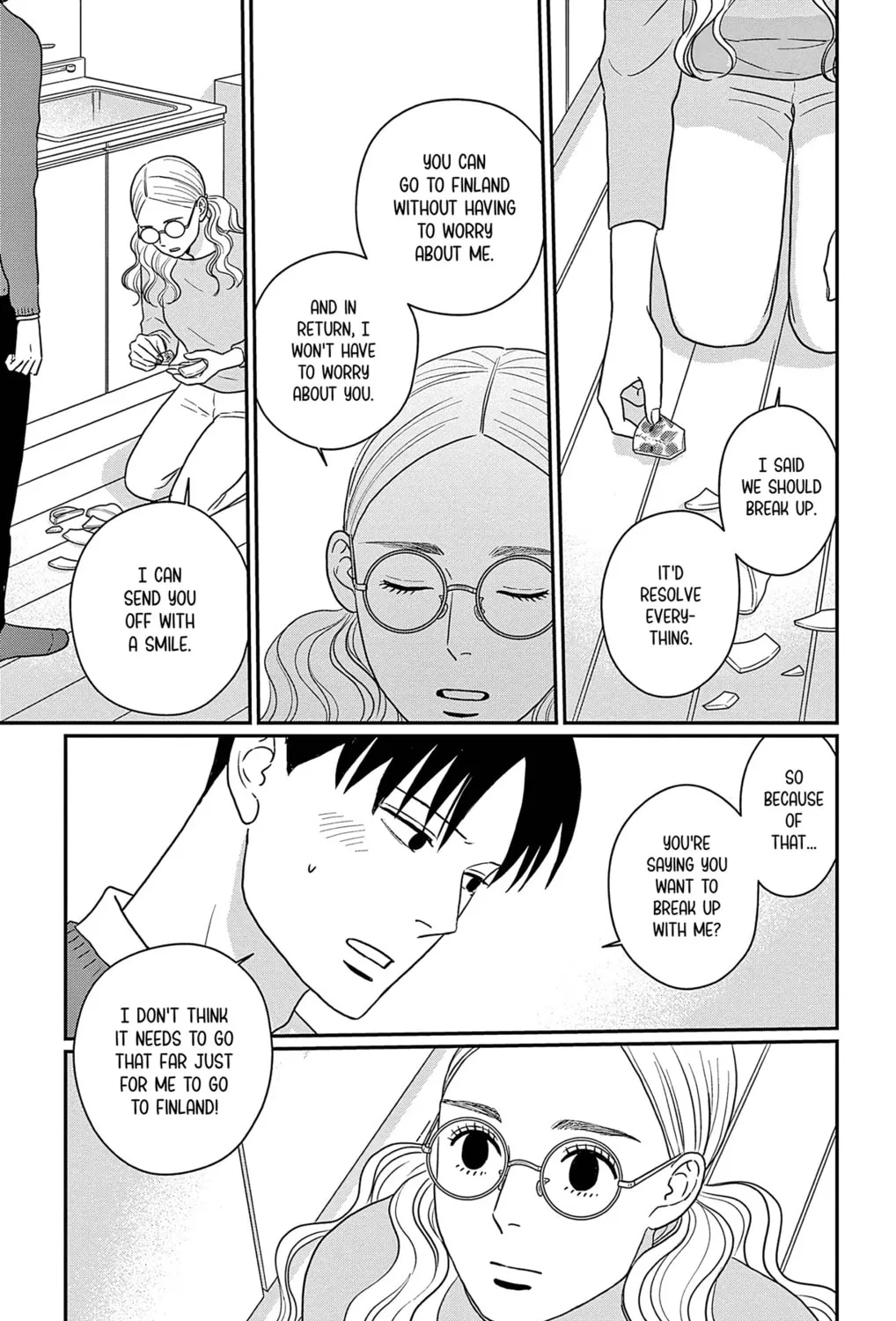 Ao no Hana Utsuwa no Mori Chapter 37 page 57 - 