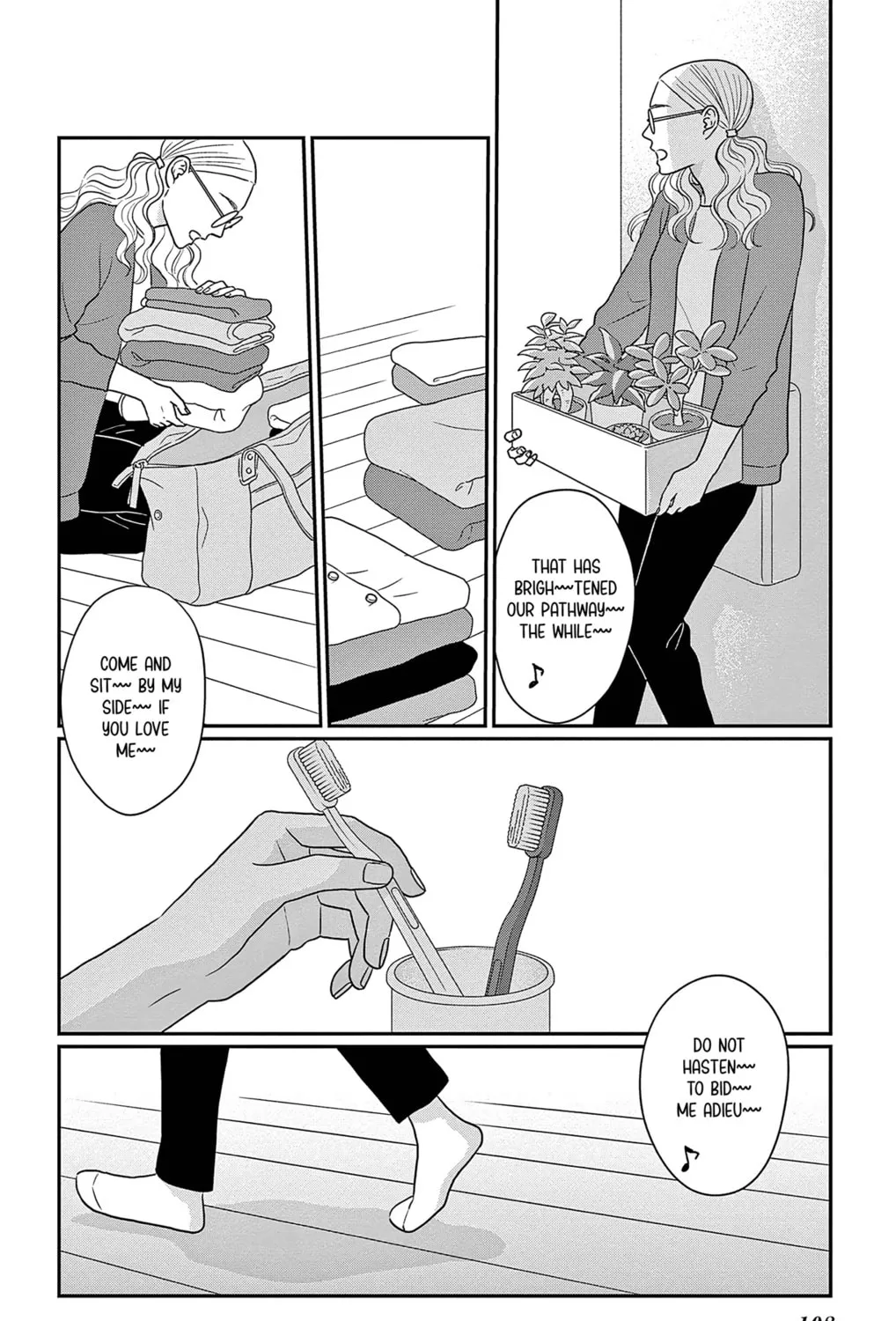 Ao no Hana Utsuwa no Mori Chapter 38 page 61 - 