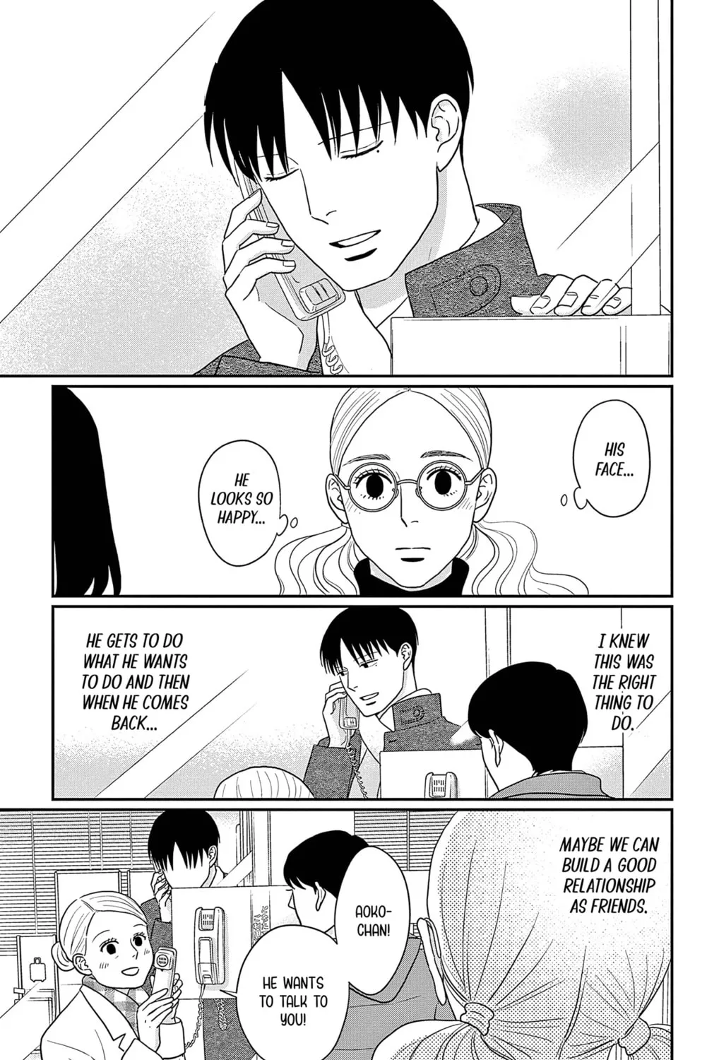 Ao no Hana Utsuwa no Mori Chapter 39 page 57 - 