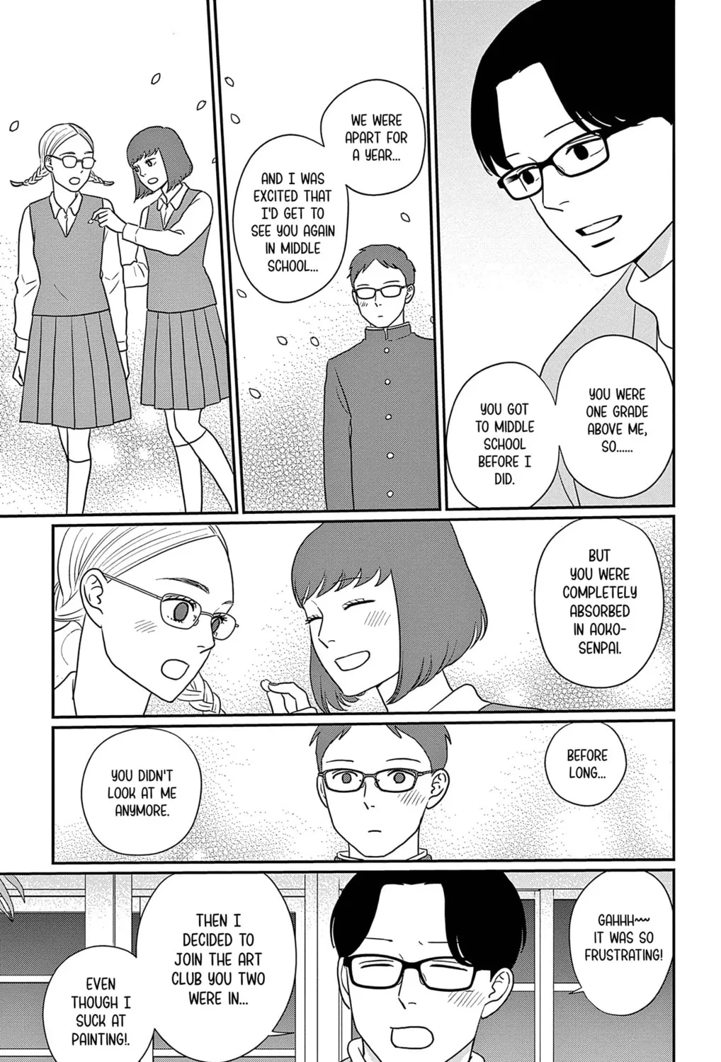 Ao no Hana Utsuwa no Mori Chapter 40 page 45 - 