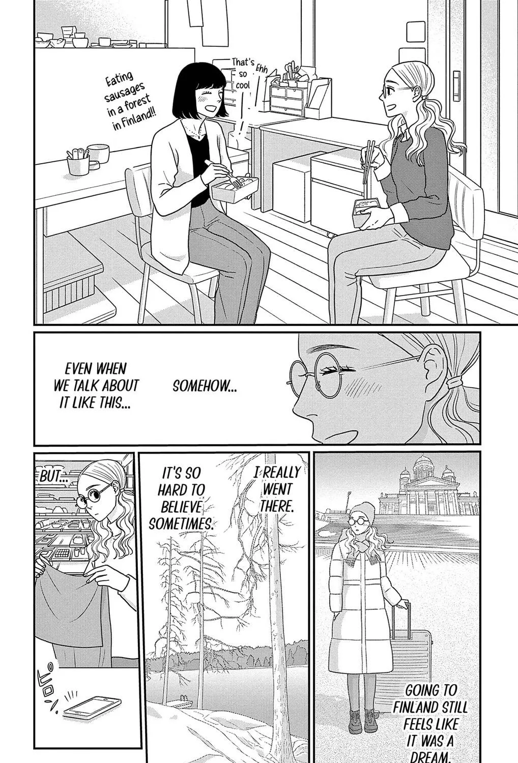 Ao no Hana Utsuwa no Mori Chapter 46 page 17 - 