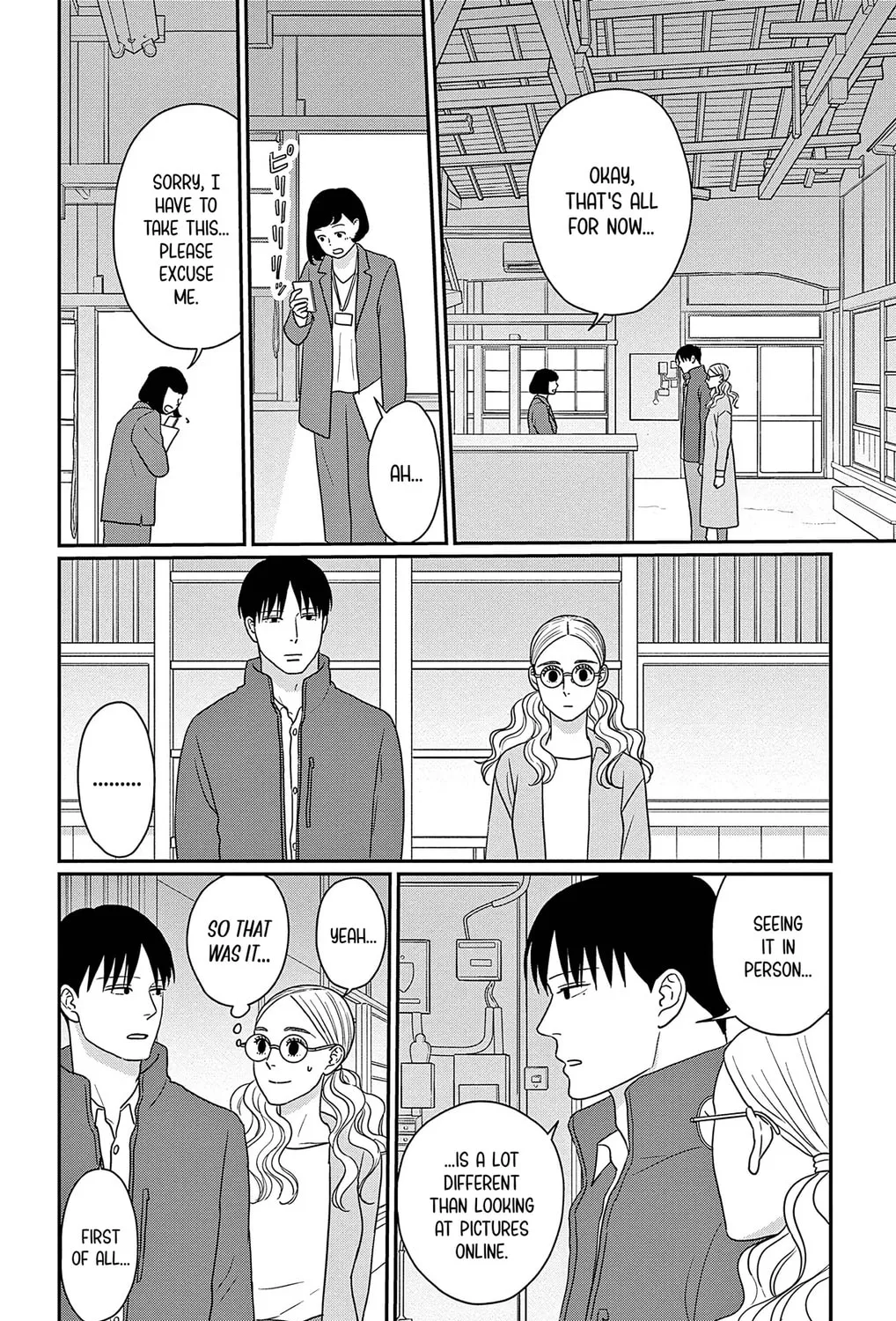 Ao no Hana Utsuwa no Mori Chapter 46 page 57 - 