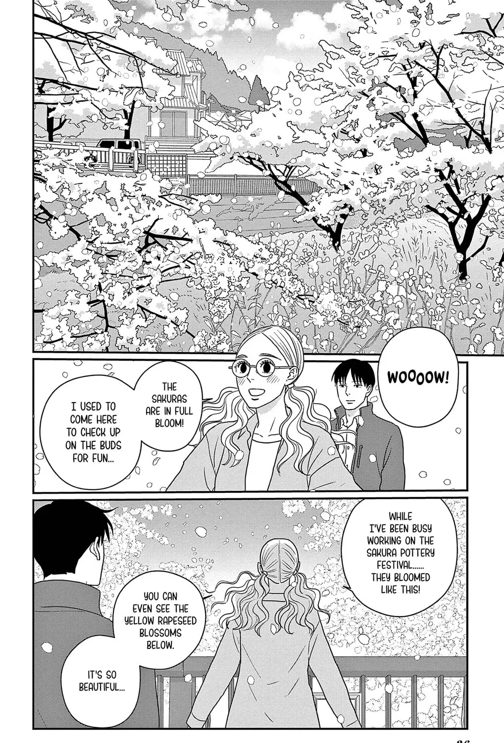 Ao no Hana Utsuwa no Mori Chapter 46 page 73 - 