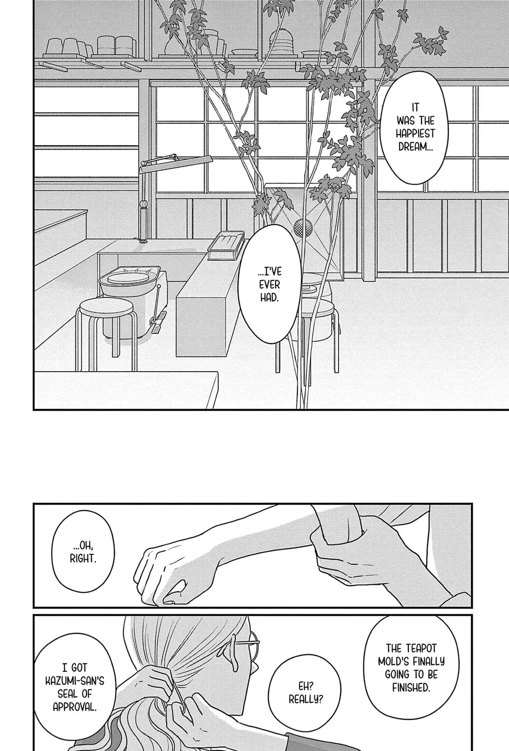 Ao no Hana Utsuwa no Mori Chapter 48 page 51 - 