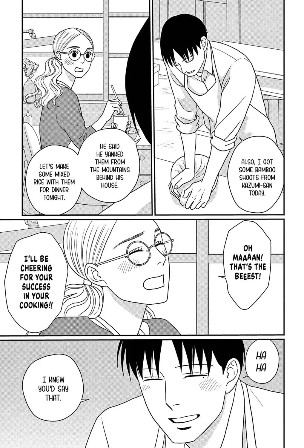 Ao no Hana Utsuwa no Mori Chapter 48 page 53 - 