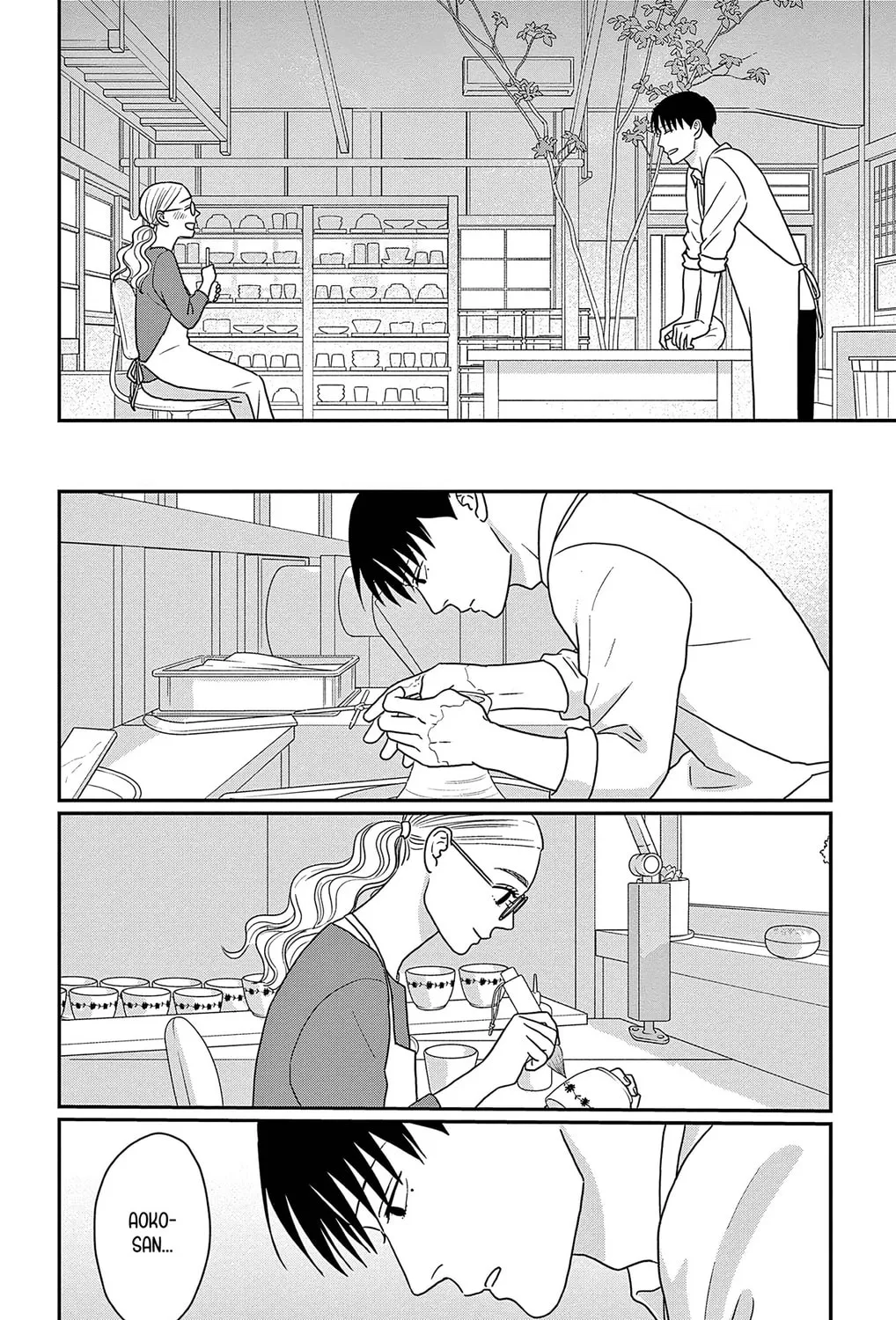 Ao no Hana Utsuwa no Mori Chapter 48 page 55 - 