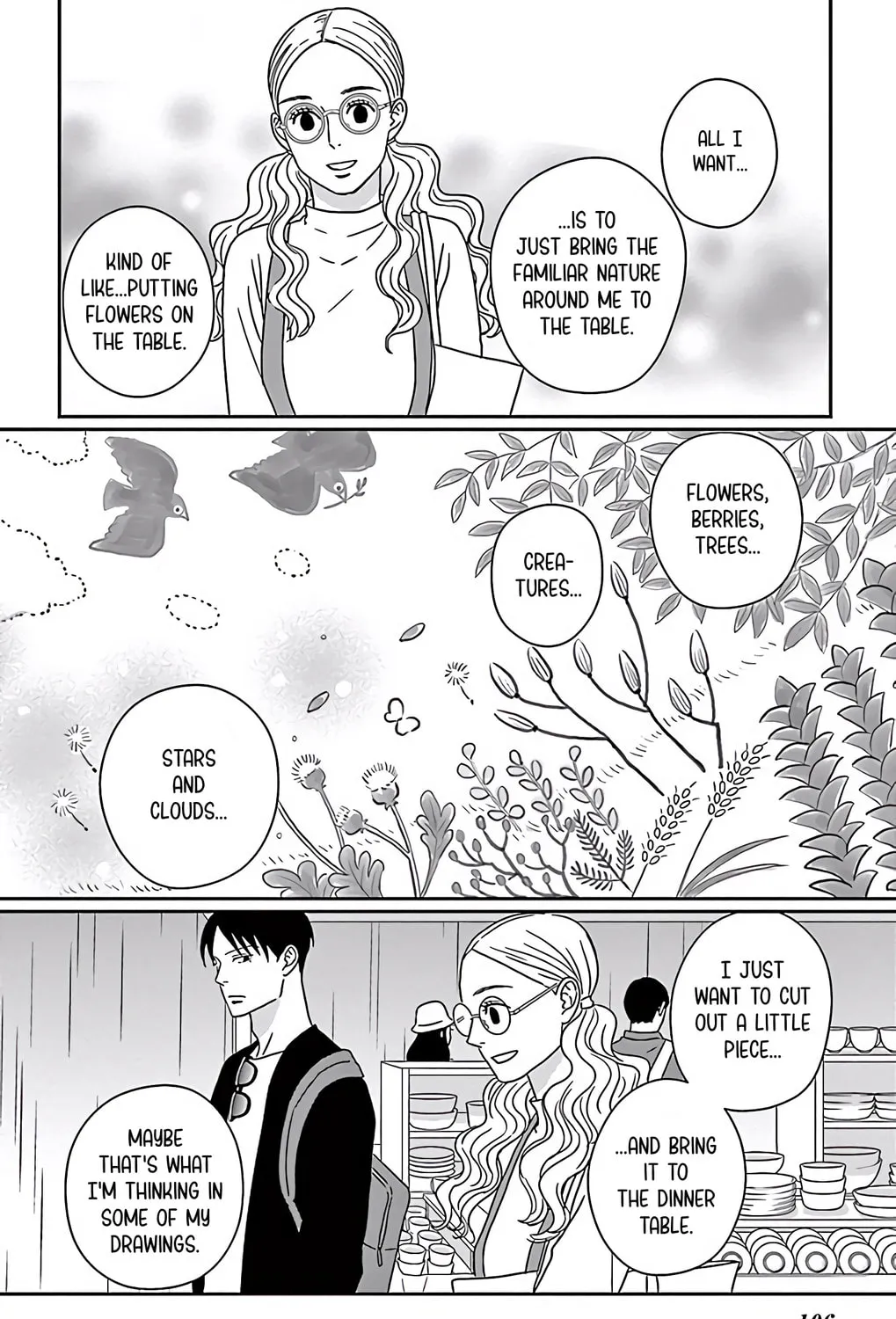 Ao no Hana Utsuwa no Mori Chapter 8 page 55 - 