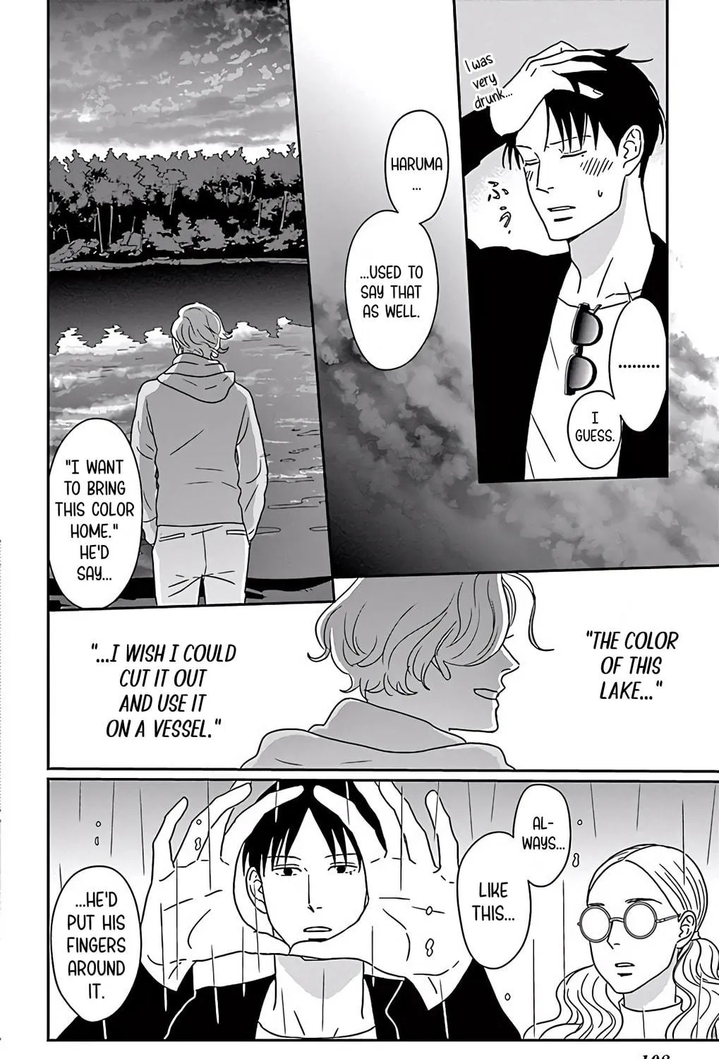 Ao no Hana Utsuwa no Mori Chapter 8 page 59 - 