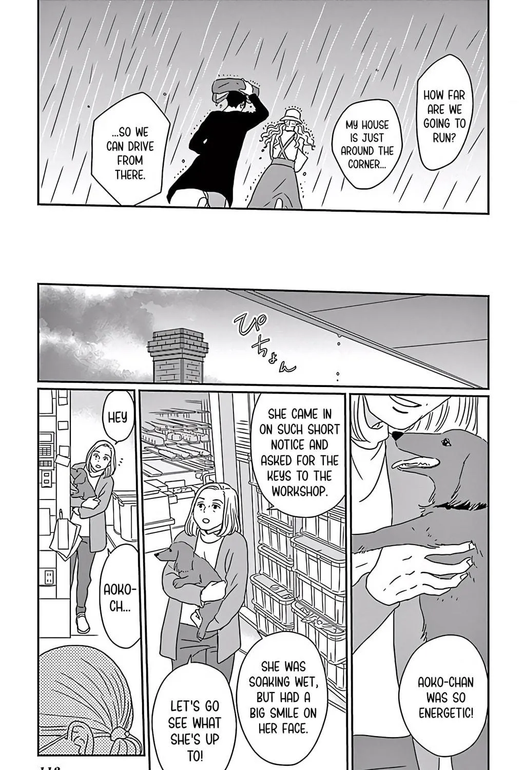 Ao no Hana Utsuwa no Mori Chapter 8 page 69 - 