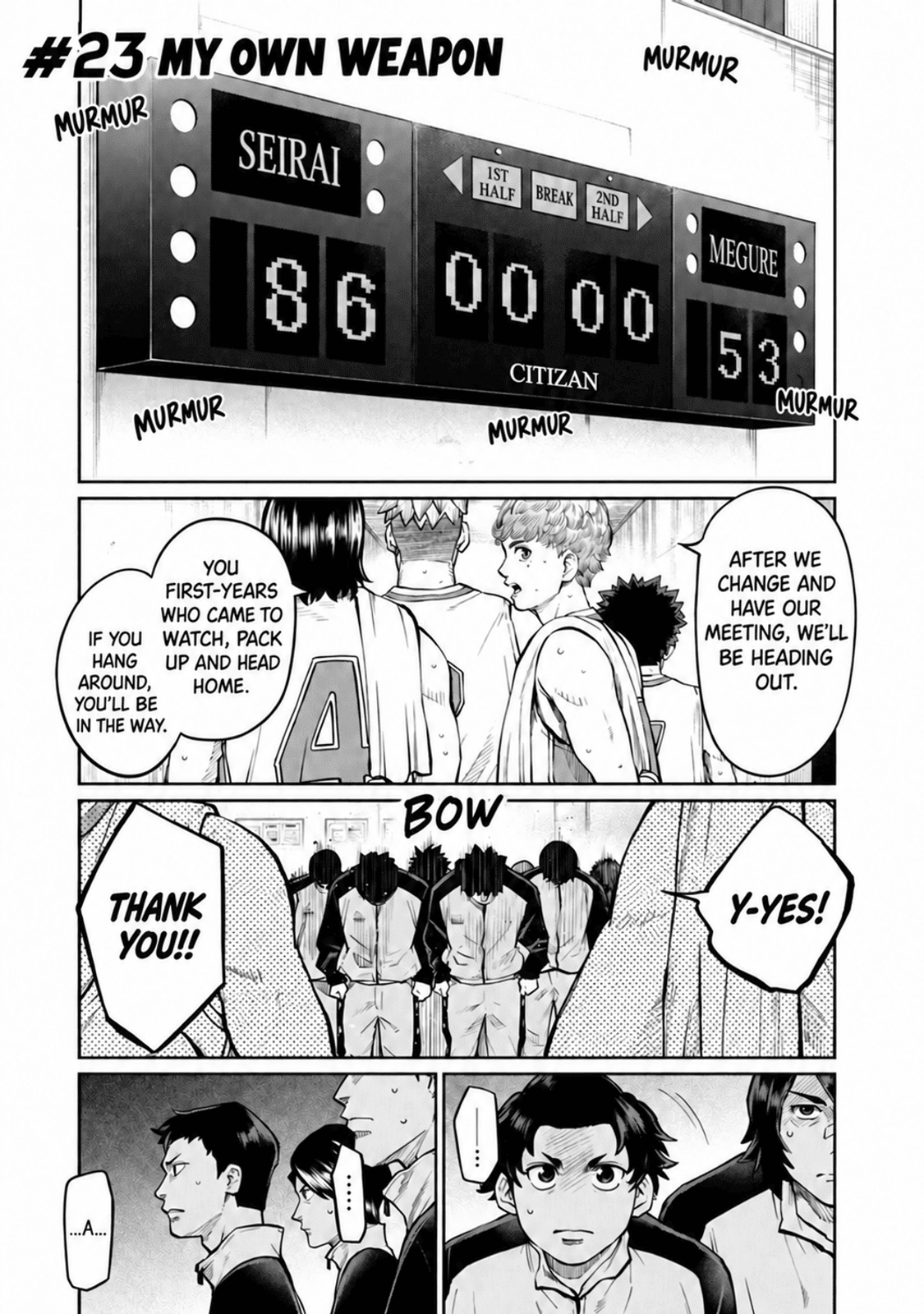 Aoba no Basket Chapter 23 page 3 - 