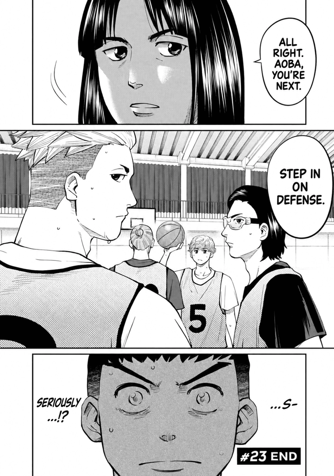 Aoba no Basket Chapter 23 page 22 - 