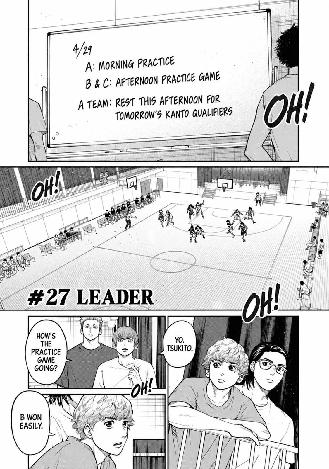Aoba no Basket Chapter 27 page 3 - 