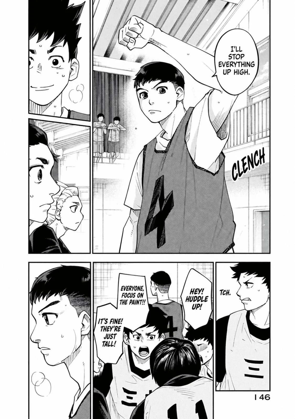 Aoba no Basket Chapter 28 page 4 - 