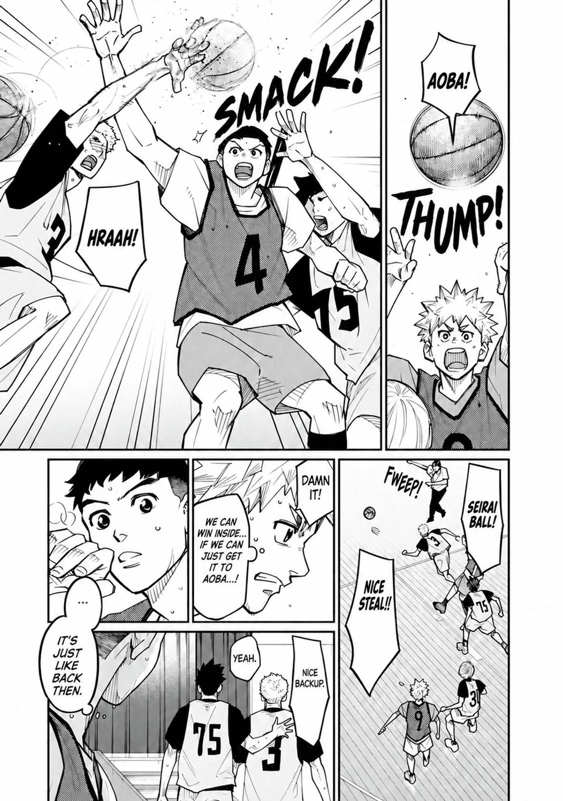 Aoba no Basket Chapter 28 page 7 - 
