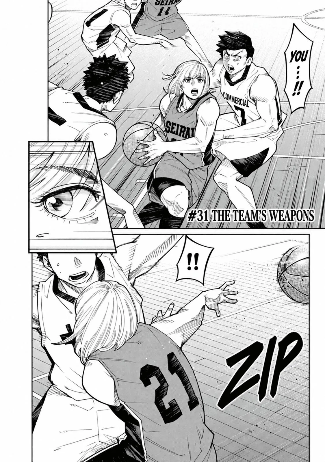 Aoba no Basket Chapter 31 page 4 - 
