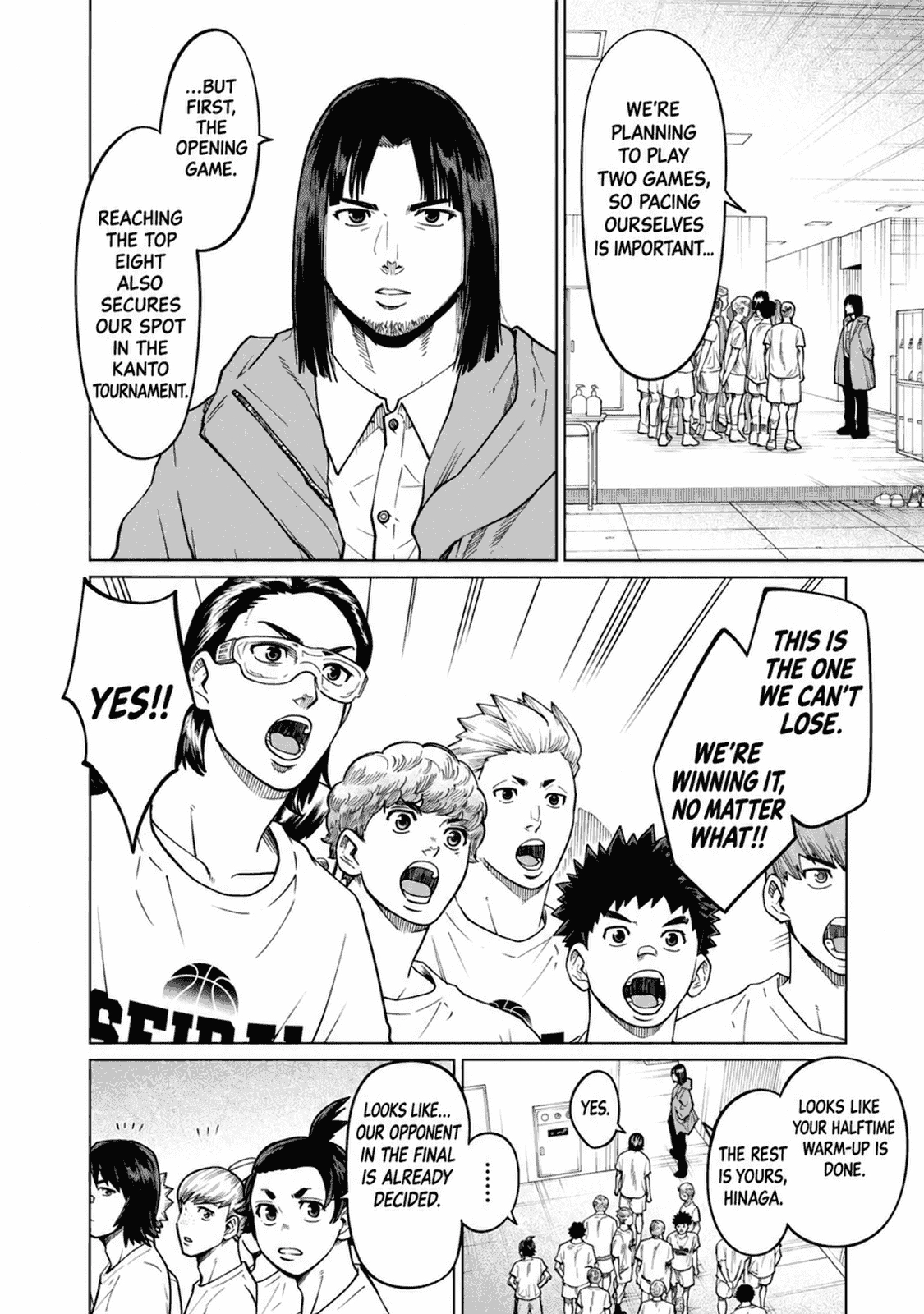 Aoba no Basket Chapter 34 page 4 - 