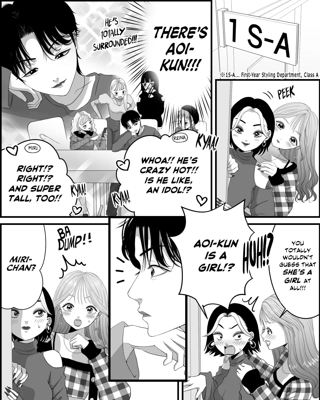 Aoi-kun ♀ Is So Handsome That It Hurts Chapter 3 page 2 - 