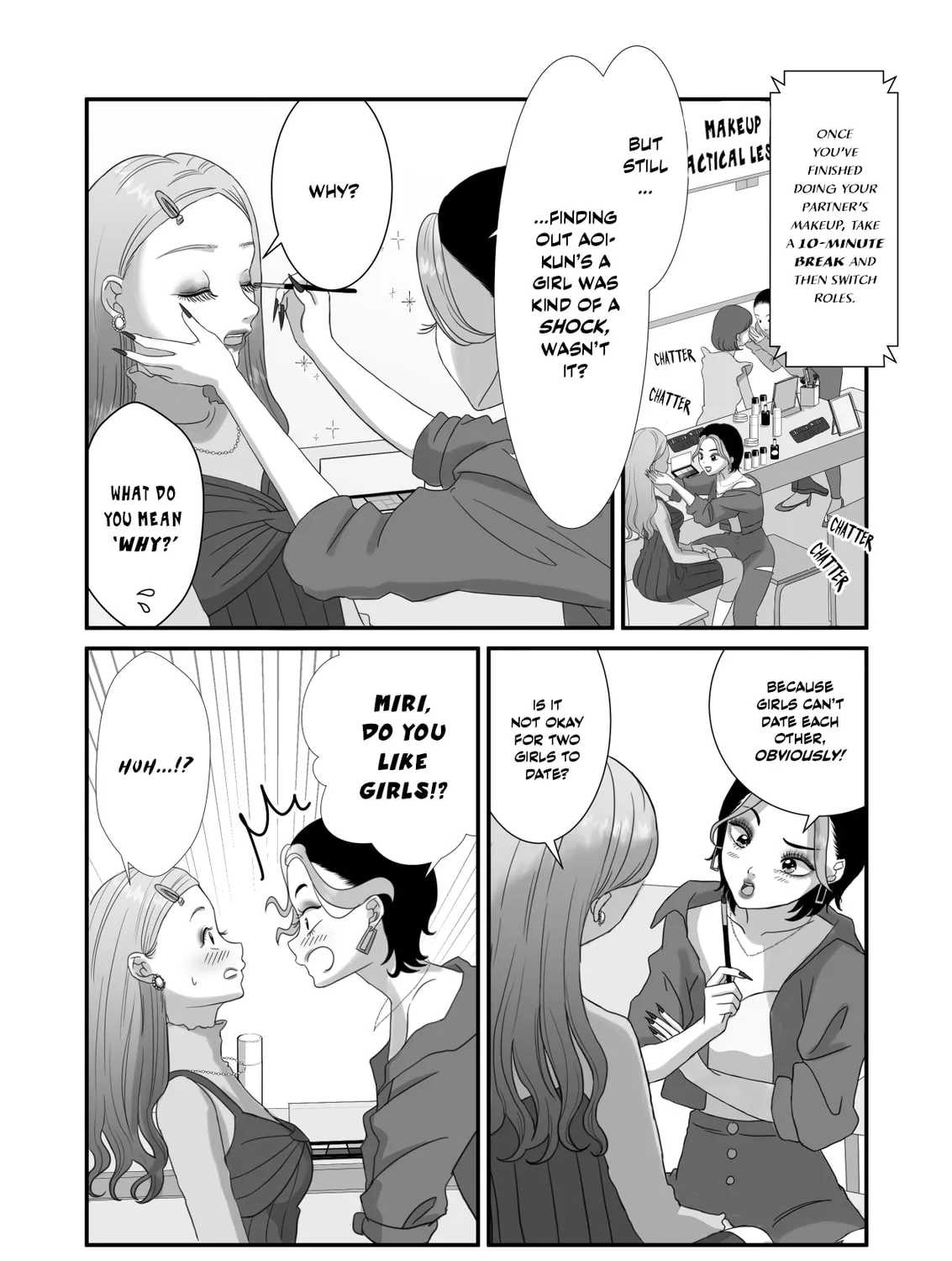 Aoi-kun ♀ Is So Handsome That It Hurts Chapter 4 page 1 - 