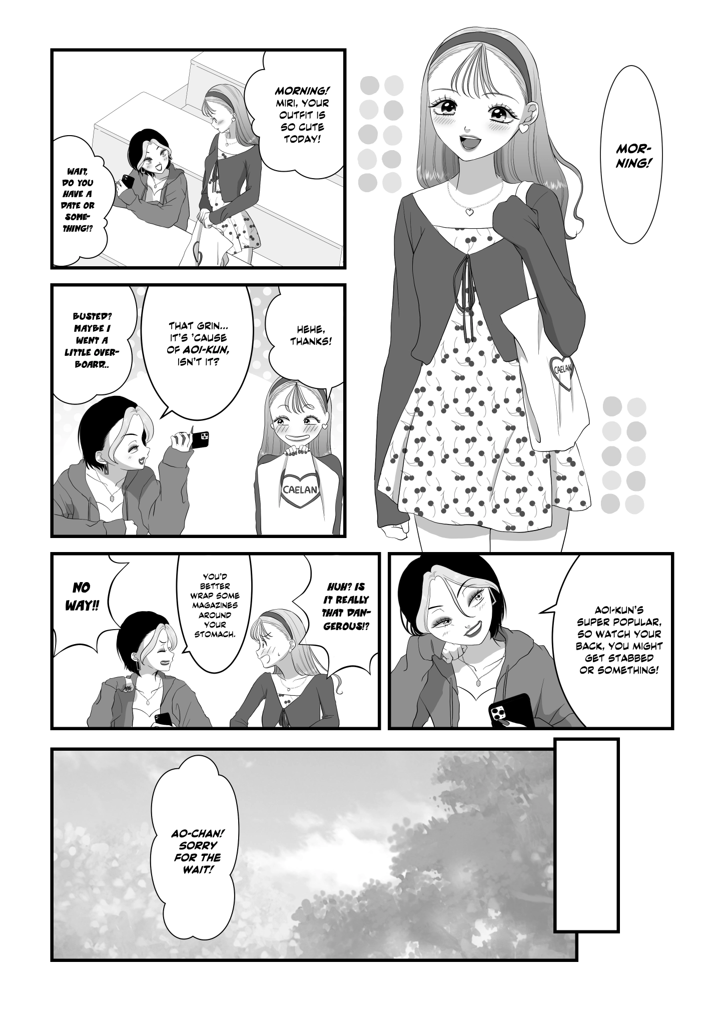 Aoi-kun ♀ Is So Handsome That It Hurts Chapter 6 page 1 - 