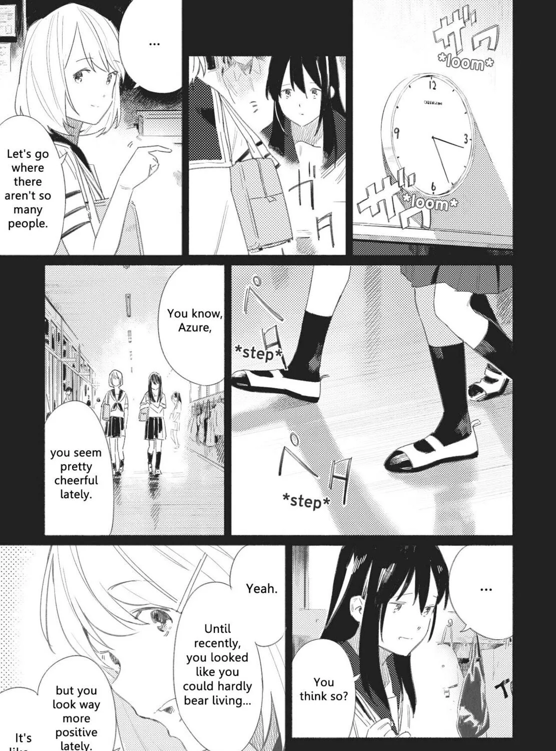 Aozora to Kumorizora Chapter 13 page 35 - 