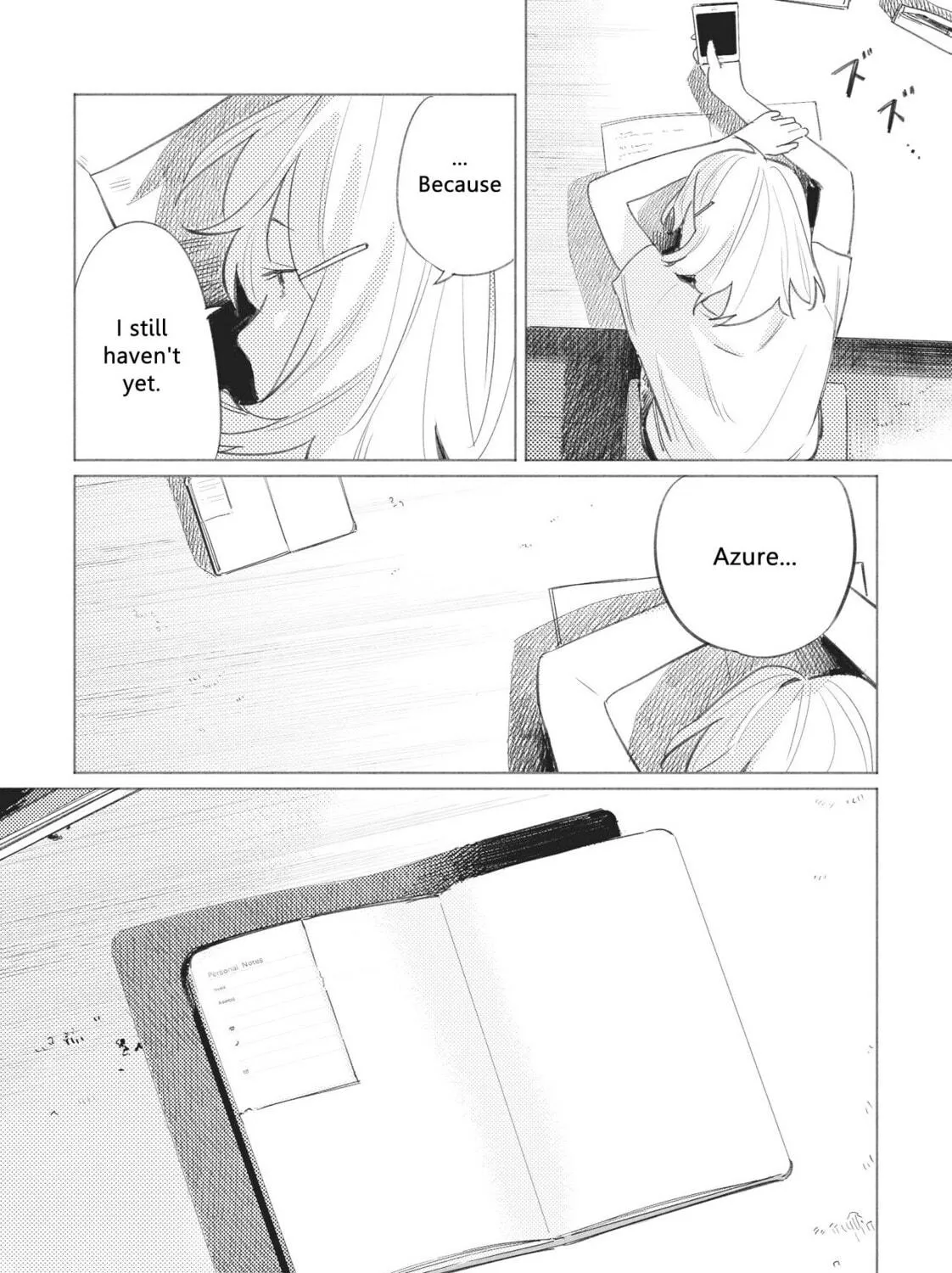 Aozora to Kumorizora Chapter 13 page 47 - 