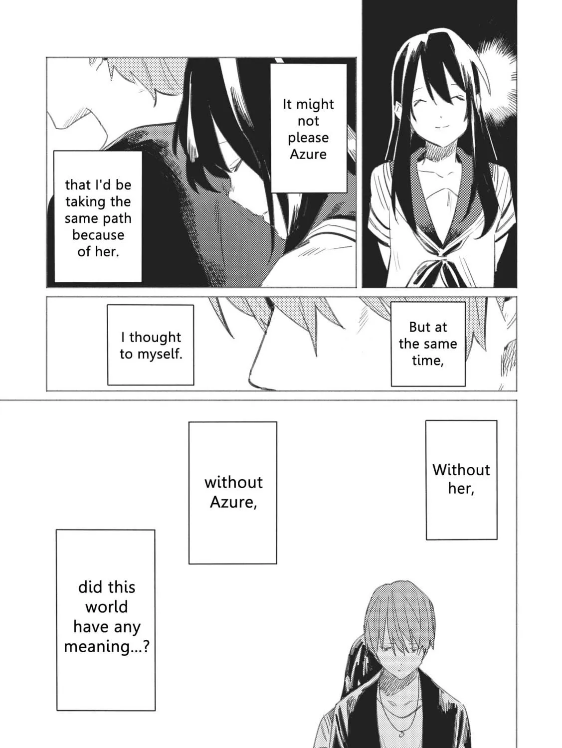 Aozora to Kumorizora Chapter 14 page 35 - 