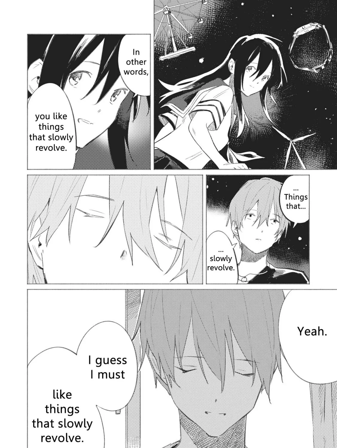 Aozora to Kumorizora Chapter 15 page 36 - 