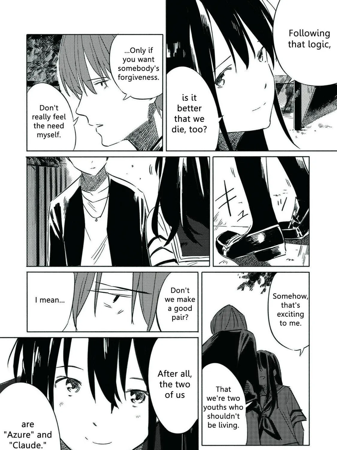 Aozora to Kumorizora Chapter 9 page 47 - 
