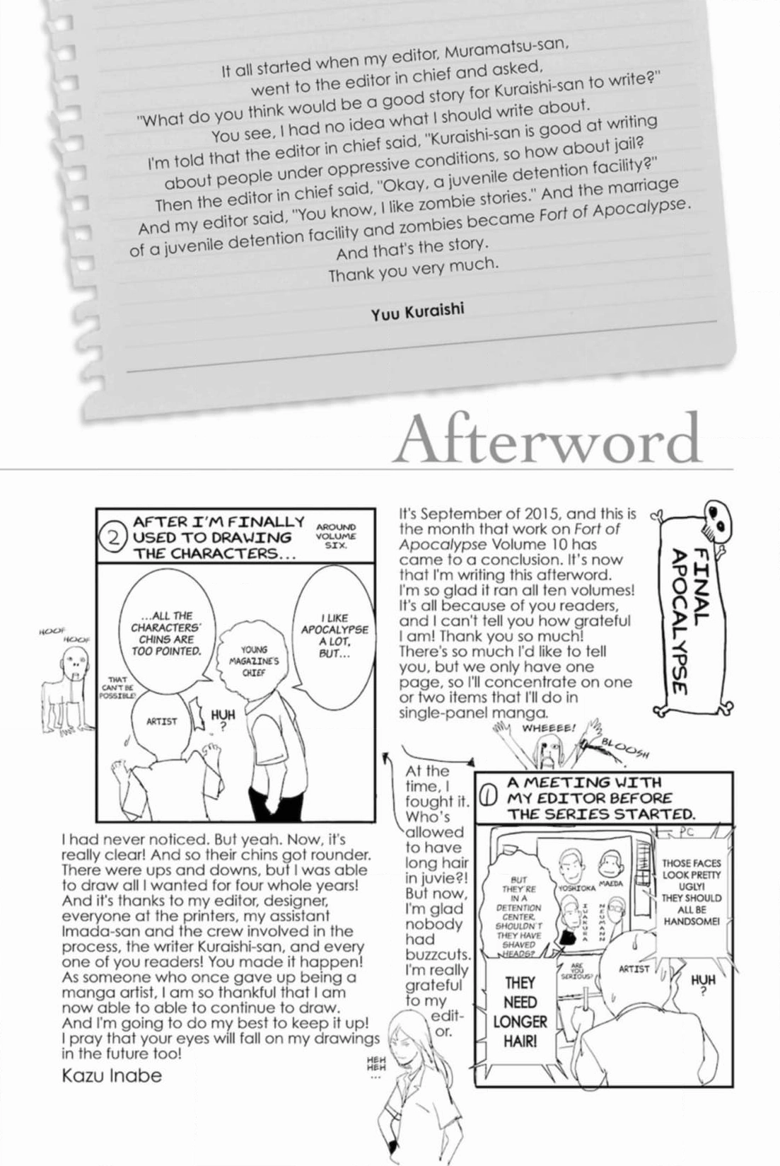 Apocalypse No Toride Chapter 49 page 11 - 
