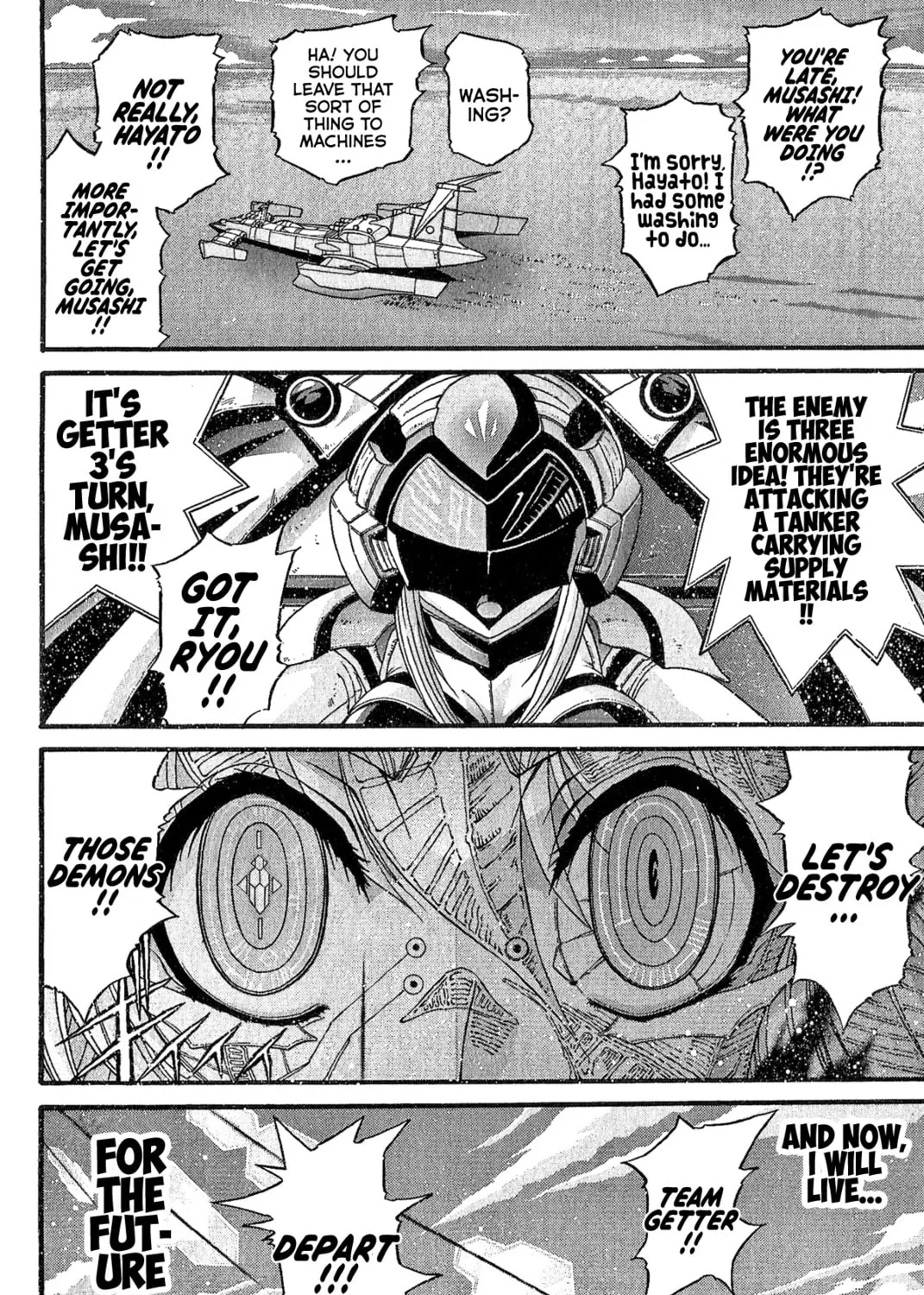 Apocrypha Getter Robo Darkness Chapter 30 page 37 - 